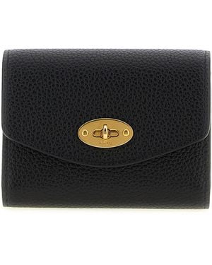 Mulberry Geldbörse "Darley Concertina" - Schwarz