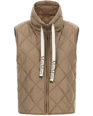 Max Mara Gilet 'Tregic' - Marrone