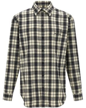 Balenciaga Flannel Shirt - Multicolour