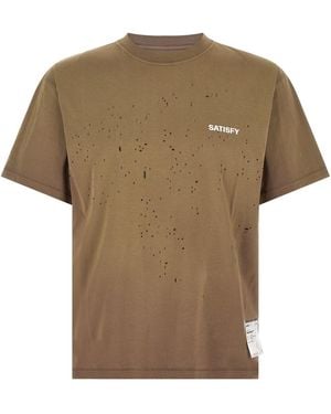 Satisfy Openwork T-shirt - Multicolour