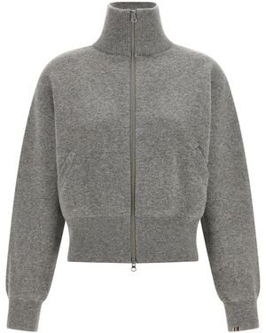 Extreme Cashmere Cardigan 'N°385 Xtra Cute' - Grey