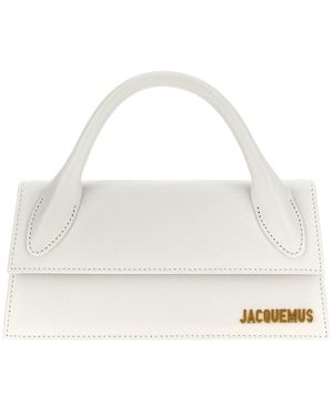 Jacquemus 'le Chiquito Long' Handbag - Natural