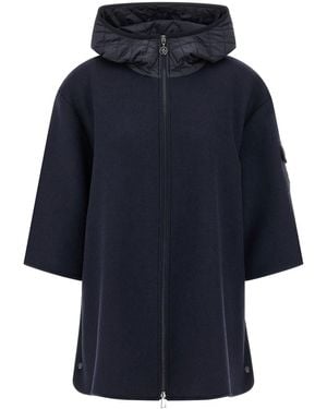 Moncler Two-material Hood - Blue