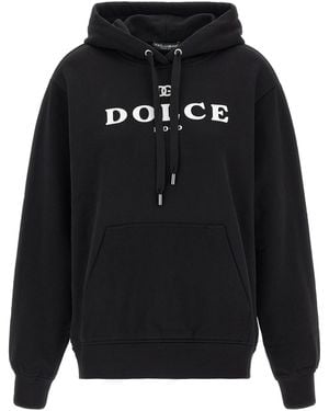 Dolce & Gabbana 'dolce Mood' Hoodie - Black