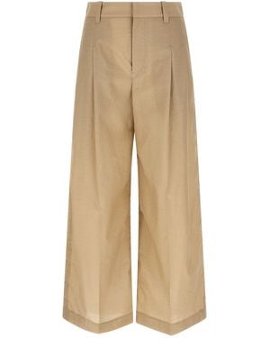 Brunello Cucinelli 'a-line' Trousers - Natural