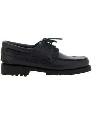 Timberland Authentic 3-Eye' Boat Shoe - Black