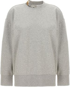 Stella McCartney Sweatshirt 'Chain' - Grau