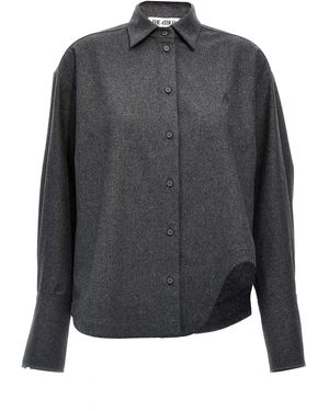The Attico 'eliza' Shirt - Grey