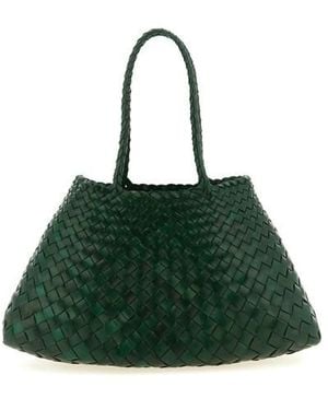 Dragon Diffusion Borsa A Spalla 'Santa Croce Big' - Verde