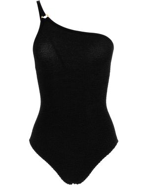Hunza G 'Clara' One-Piece Swimsuit - Black