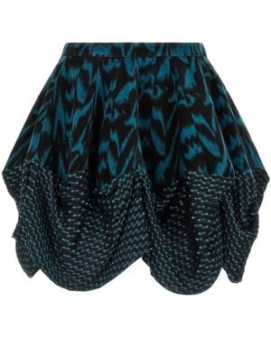 Kiko Kostadinov 'evelyn' Skirt - Blue