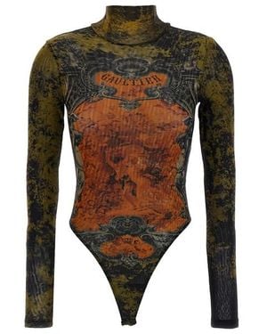 Jean Paul Gaultier 'médaillon' Bodysuit - Multicolor