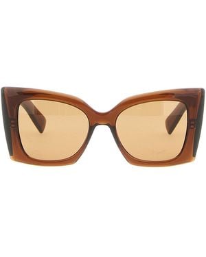 Saint Laurent 'sl M119 Blaze Crystal' Sunglasses - Multicolour