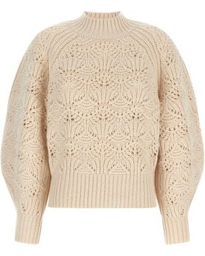 Zimmermann Pullover "Hypnotic Cable Knit" - Natur