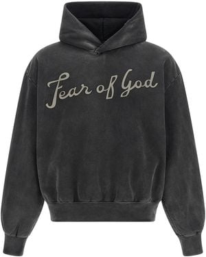 Fear Of God '26' Hoodie - Black