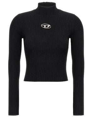 DIESEL 'm-valari-tn' Sweater - Black