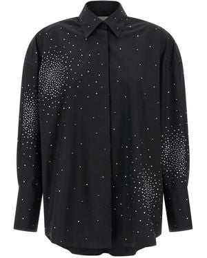 GIUSEPPE DI MORABITO Shirt 'Rhinestone' - Black