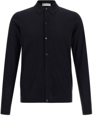 LARMERI STUDIO Shirt Polo Shirt - Blue