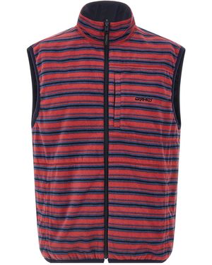 Gramicci Thermal Fleece Reversible Gilet - Red