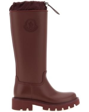 Moncler 'kickstream High' Rain Boots - Brown