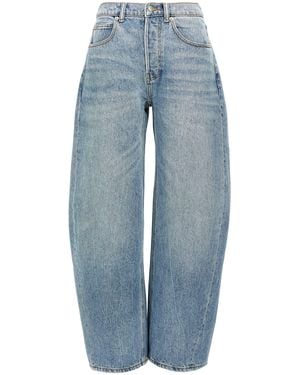 Alexander Wang Jeans "Oversized Rounded" - Blau