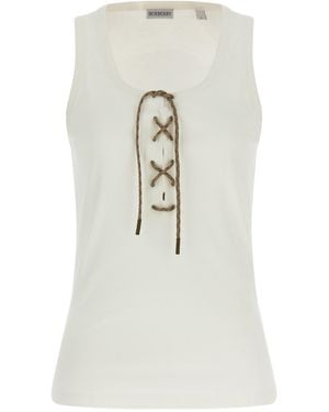 Burberry Cleo Tank Top - White