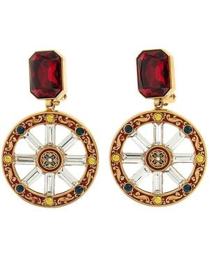 Dolce & Gabbana 'ruota Carretto' Earrings - Multicolour