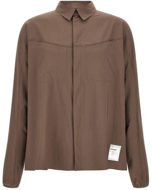 Satisfy 'river' Shirt - Brown