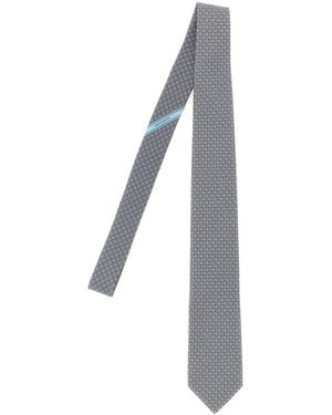 Ferragamo 'chicca' Tie - Multicolour