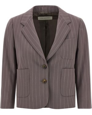 Dries Van Noten 'bamis' Blazer - Brown