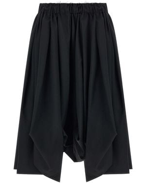 Comme des Garçons Wool Bermuda Shorts - Blue