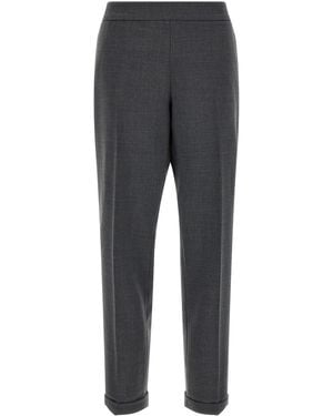 Alberto Biani Cropped Trousers - Grey