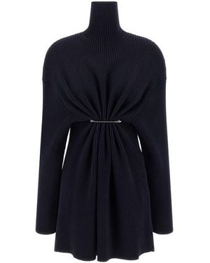 Balenciaga 'pinched' Dress - Blue