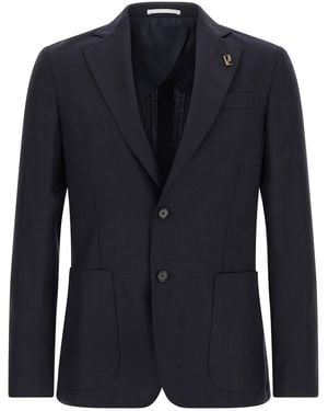 Pal Zileri 'baron' Blazer - Blue