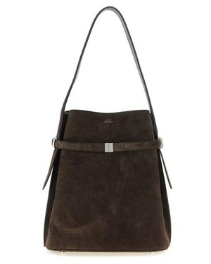 TOTEME Borsa A Spalla 'Belted Bucket' - Nero