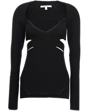 Nensi Dojaka Cut-out Jumper - Black