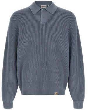 Carhartt Polo 'Miles' - Blu