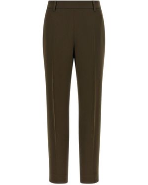 Alberto Biani Crêpe Trousers - Green
