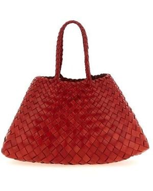 Dragon Diffusion Borsa A Mano 'Santa Croce Small' - Rosso