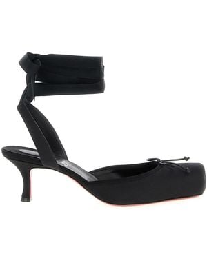 Christian Louboutin Pumps "Cassia Lace Up" - Weiß