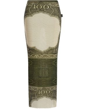 Jean Paul Gaultier 're-edition - The Green Cartouche' Skirt