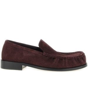 Dries Van Noten Suede Loafers - Brown