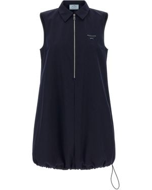 Prada Chemisier Dress - Blue