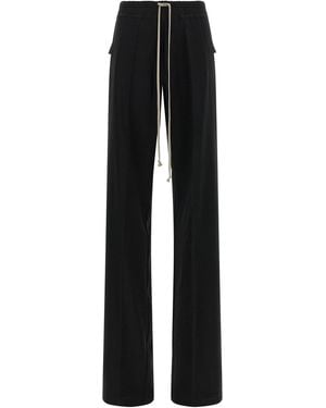 Rick Owens 'Dietrich Drawstring' Trousers - Black