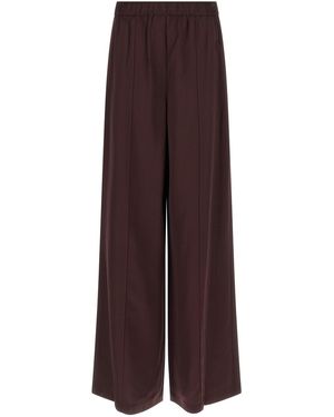 Tory Burch Shiny Trousers - Purple