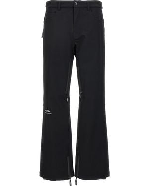 Balenciaga '5-Pocket Ski 3B Sports Icon' Trousers - Black