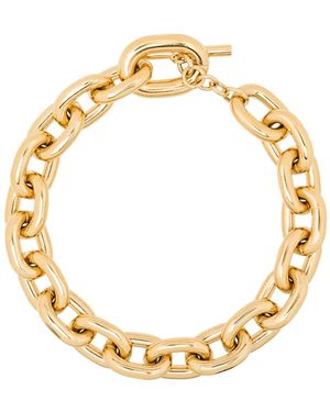 Rabanne 'xl Link Neck' Bracelet - Metallic
