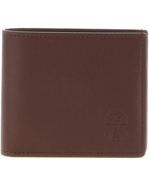 Brunello Cucinelli Leather Wallet - Brown