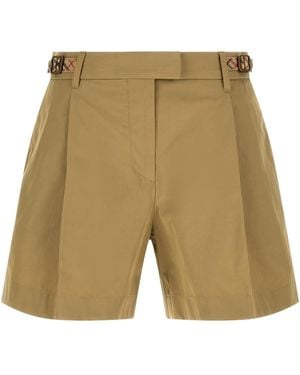 Burberry 'raina' Shorts - Natural