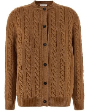 The Row Cardigan "Loneke" - Braun